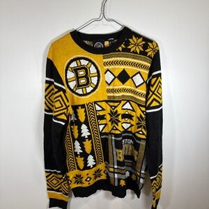 Men’s Boston Bruins, warm winter sweater